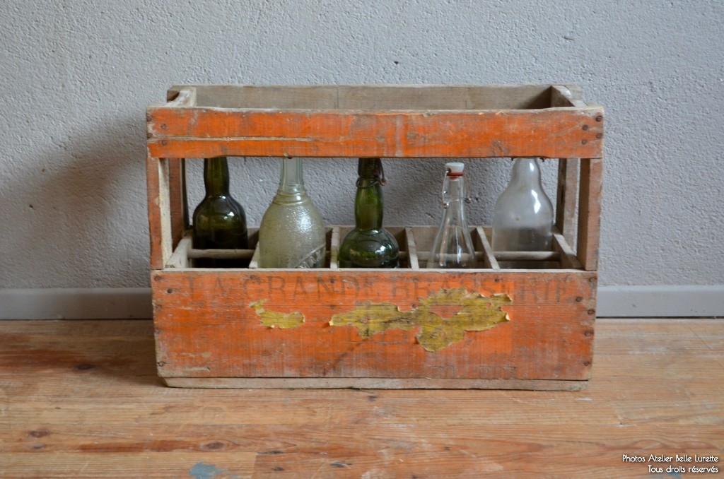 Caisse En Bois Vintage : Caisse en bois bouteilles brasserie vintage r?tro caisse publicitaire Caisse En Bois Vintage : Caisse en bois bouteilles brasserie vintage r?tro caisse publicitaire