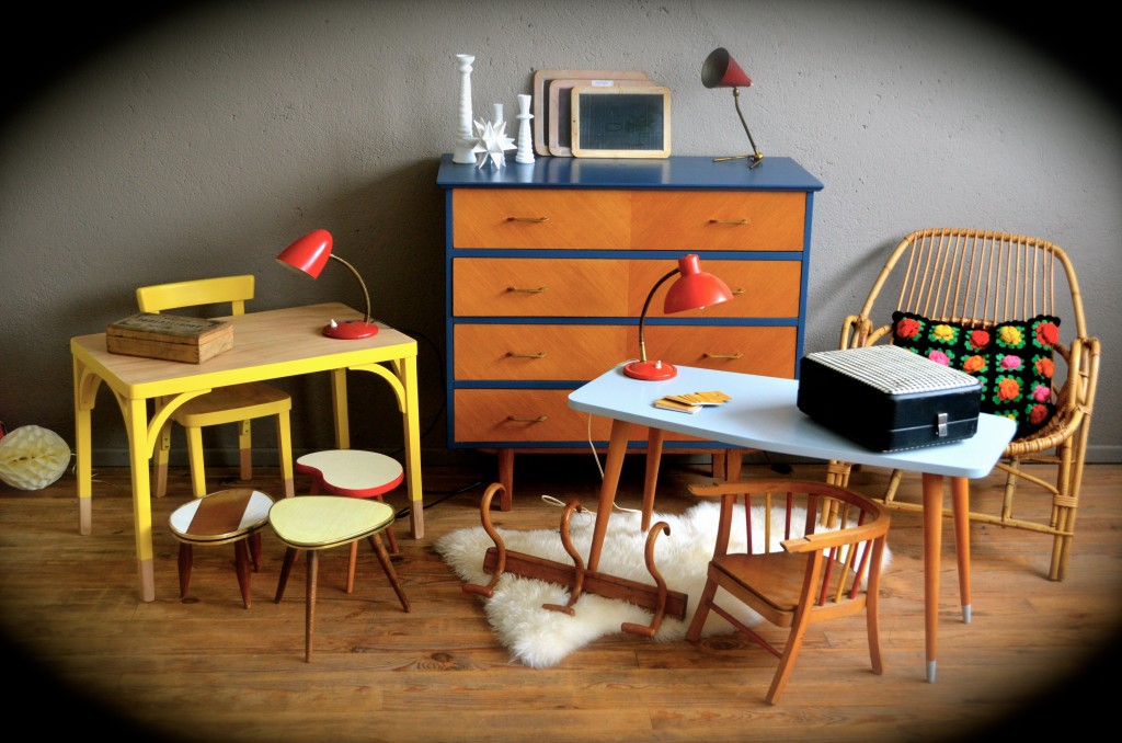 Vinaigrier Abel - L'atelier Belle Lurette, Rénovation de meubles vintage