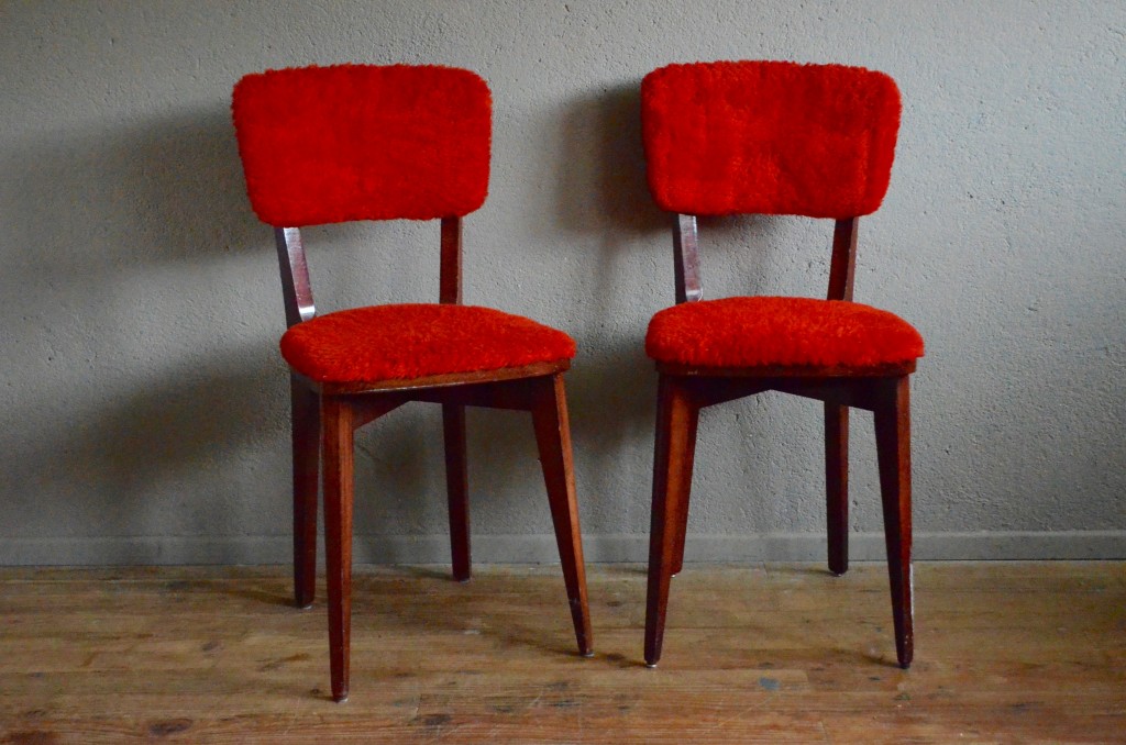Paire de chaises Patty - L'atelier Belle Lurette, Rénovation de