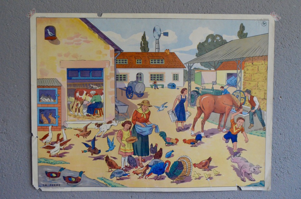 Affiche pédagogique “La ferme – La construction” Affiche pédagogique “La ferme – La construction”