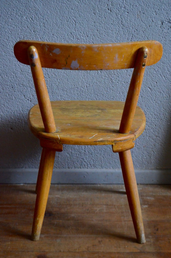 Chaise enfant Olfa - L'atelier Belle Lurette, Rénovation de meubles vintage