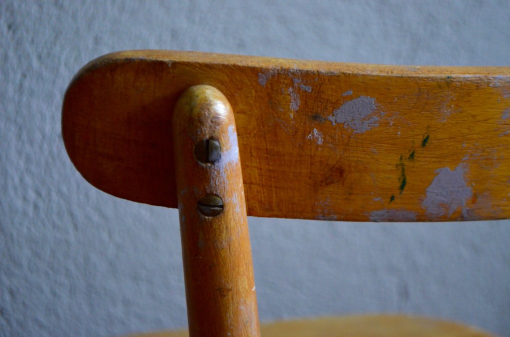 Chaise enfant Olfa - L'atelier Belle Lurette, Rénovation de meubles vintage