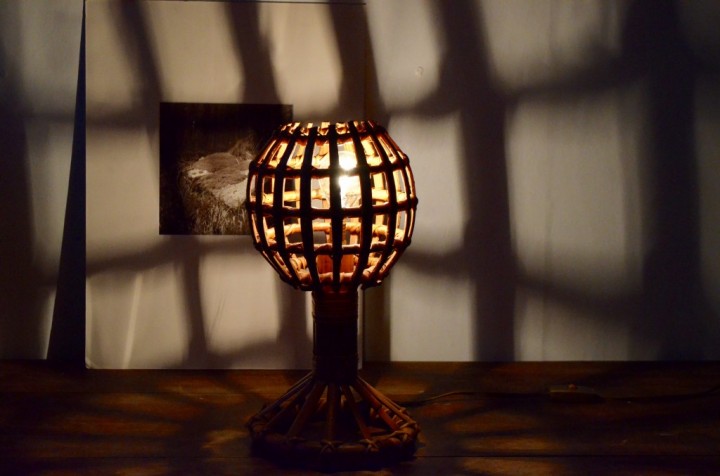 Lampe en rotin Emmanuelle - L'atelier Belle Lurette, Rénovation de
