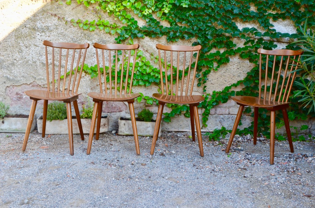 Chaise enfant Baumann - L'atelier Belle Lurette, Rénovation de meubles  vintage