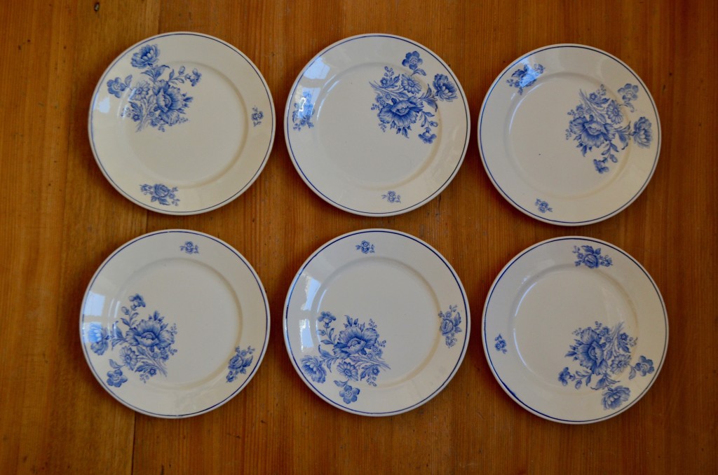 Assiettes “Alsace” Faïencerie K&G Lunéville Assiettes “Alsace” Faïencerie K&G Lunéville