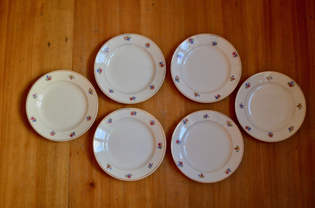 Assiettes Dolly Faiencerie de Sarreguemines Assiettes Dolly Faiencerie de Sarreguemines