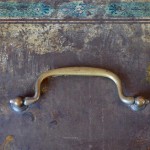 Boite vitrine à Bonbons ancienne Feinste Helgoländer 1900 bohème