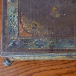 Boite vitrine à Bonbons ancienne Feinste Helgoländer 1900 bohème