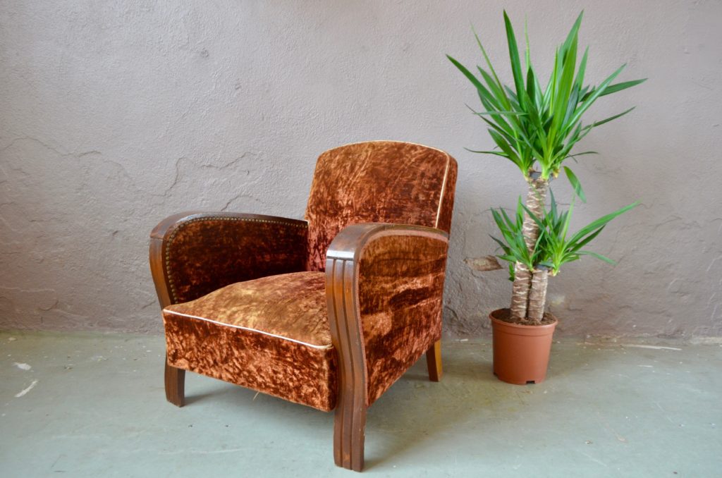 Fauteuil club Art Déco Fauteuil club Art Déco