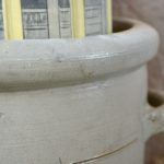 Pot fût en grès de Betschdorf légumes lactofermentés choucroute déco ferme rustique bohème mod12