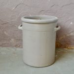 Pot fût en grès de Betschdorf légumes lactofermentés choucroute déco ferme rustique bohème mod12
