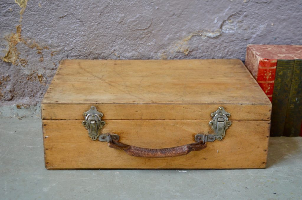 Valise en bois Alissette Valise en bois Alissette