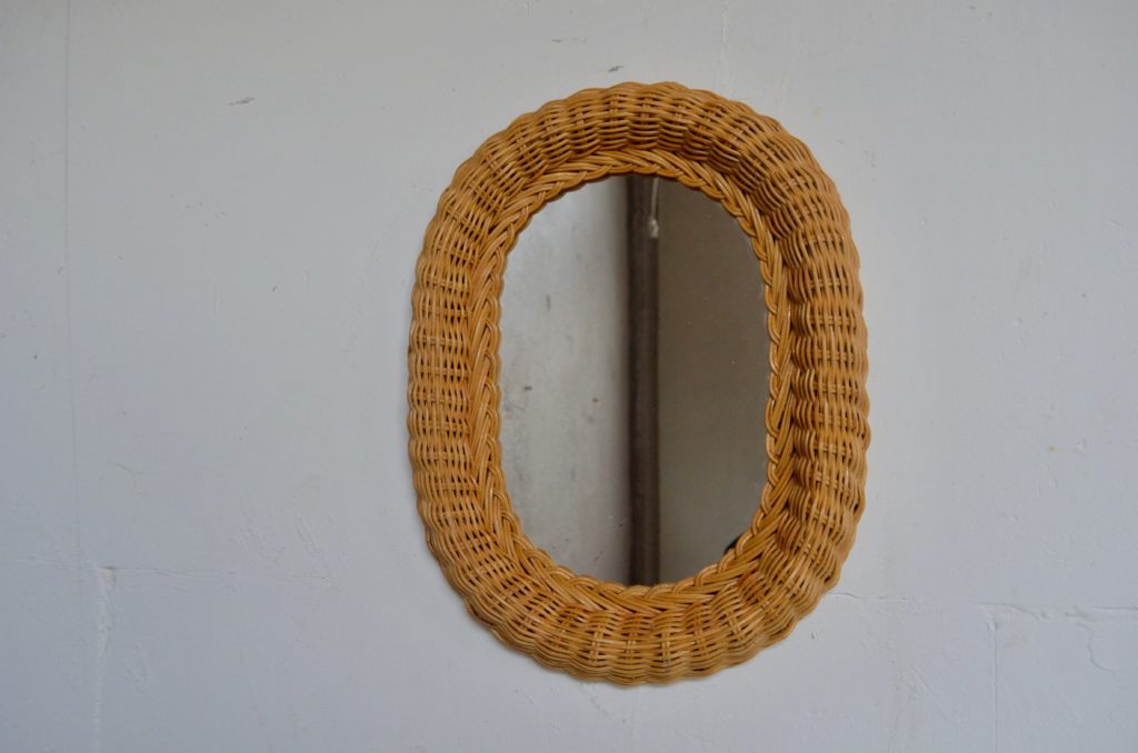 Miroir en osier Sarkis Miroir en osier Sarkis