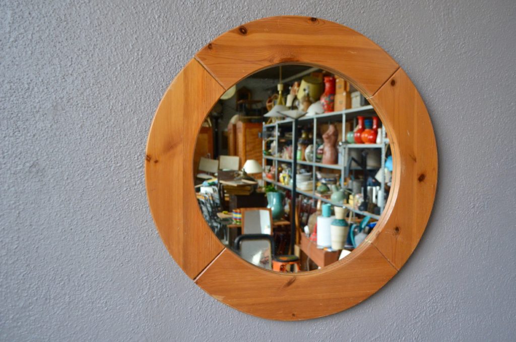 Miroir en pin suédois Miroir en pin suédois
