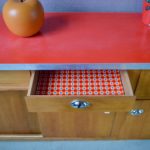 Comptoir bahut meuble de cuisine  vintage rétro années 50 campagne chic