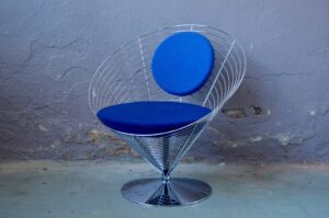 Wire Cone Chair de Verner Panton design iconique scandinave Fritz Hansen