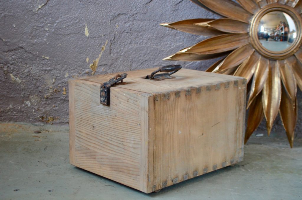 Caisse en bois Aliette Caisse en bois Aliette