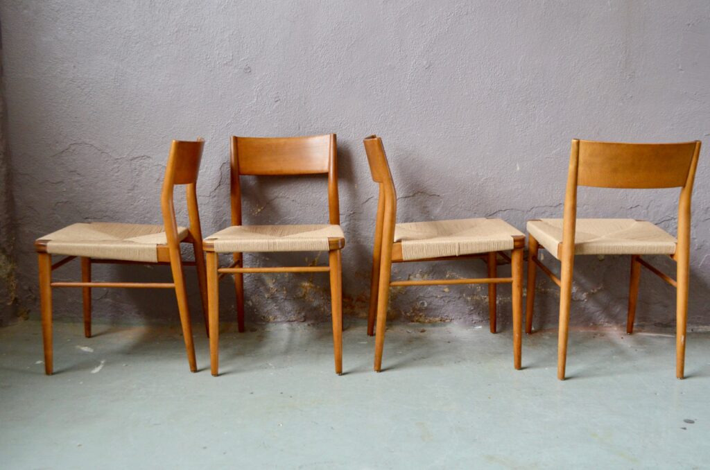 Chaises scandinaves de Salle à Manger Modèle 157 par Børge Mogensen pour Søborg Møbelfabrik