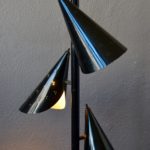 Lampe lampadaire design moderniste USA 1950 architecte 