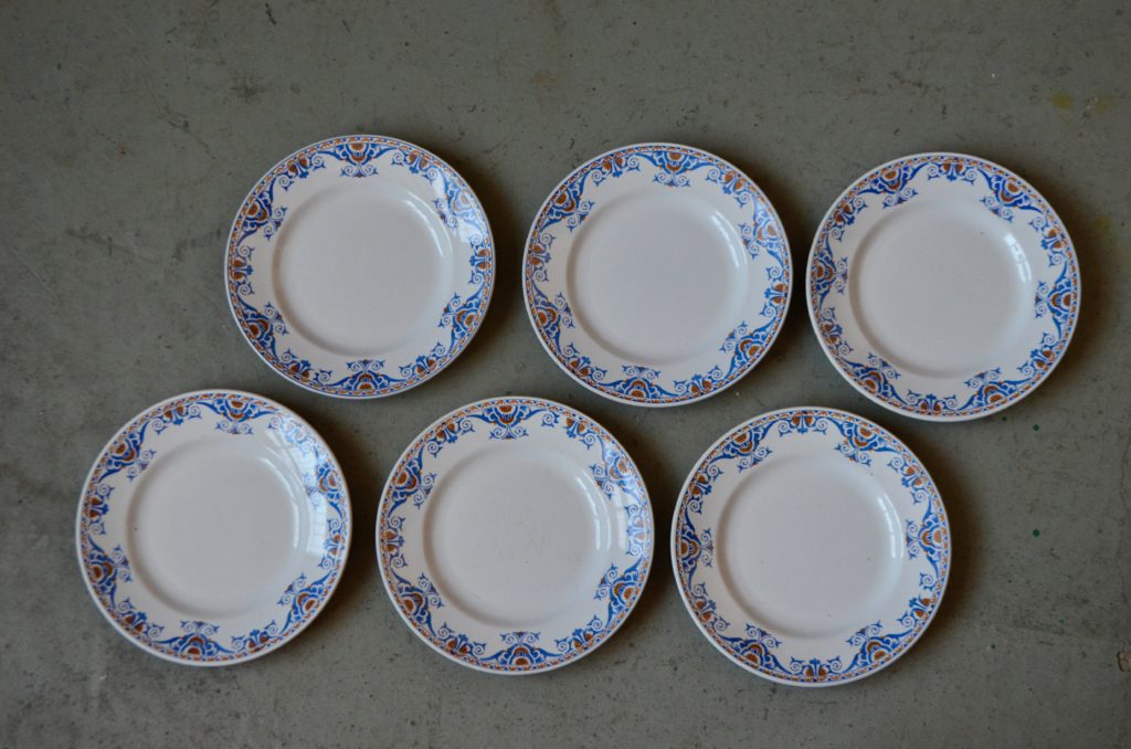 Assiettes bohème Orchies Assiettes bohème Orchies