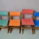Table d'activités mobilier enfants design années 60 vintage rétro mobilier montessori steiner