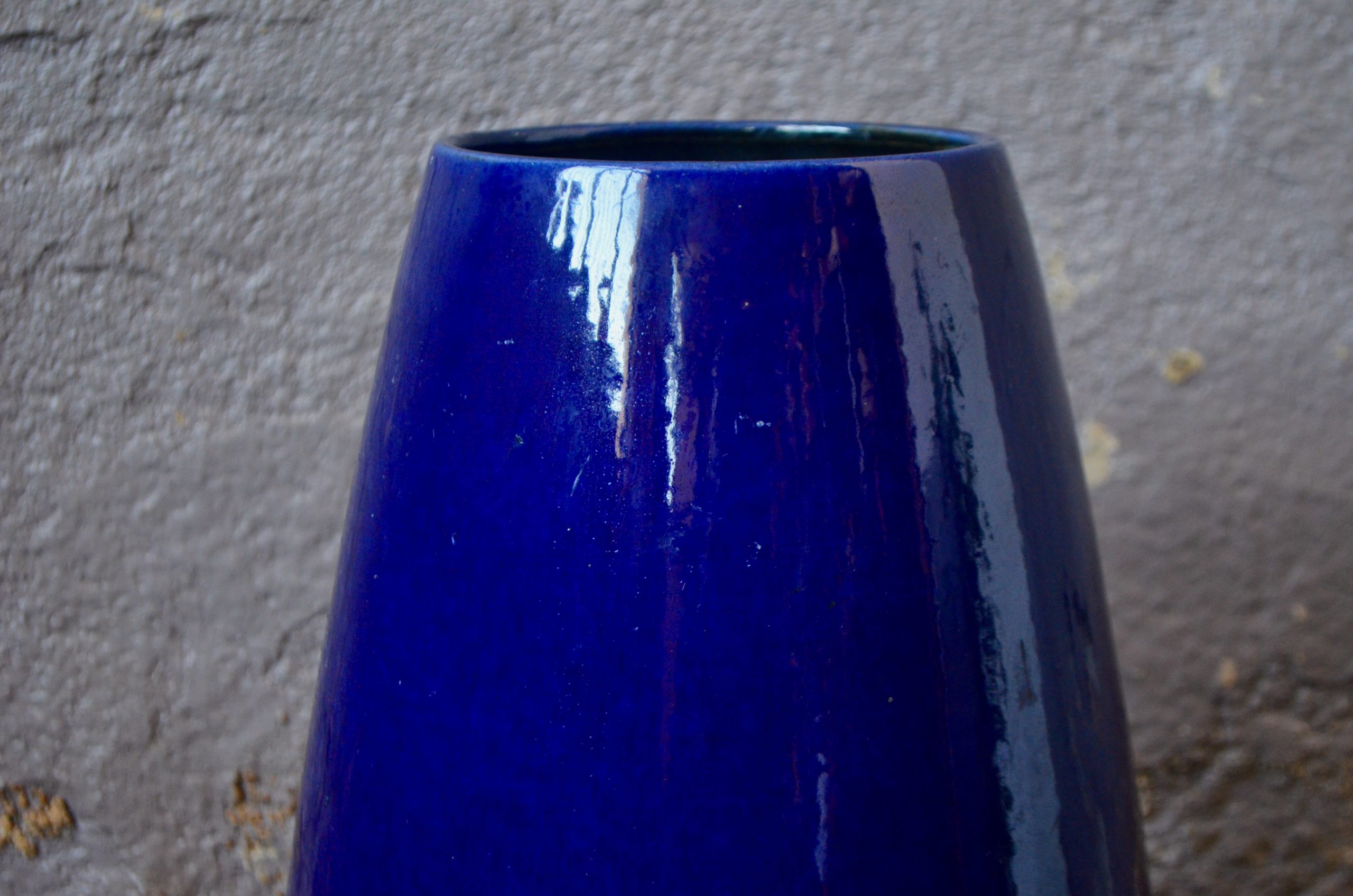 Grand vase de sol bicolore - L'atelier Belle Lurette, Rénovation de