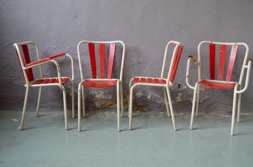 Chaises métal et bois Valicia Chaises métal et bois Valicia