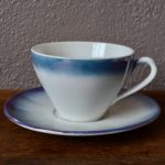 Service à thé bohème en céramique vaisselle ancienne