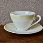 Service à thé bohème en céramique vaisselle ancienne