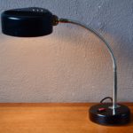 Lampe de bureau articulée noire années soixante