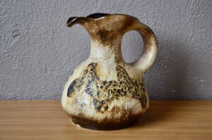 Vase pichet en céramique signéDumler et Breiden  style vintage brutaliste