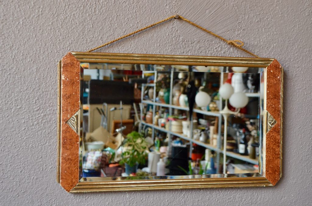 Miroir Art Déco biseauté Miroir Art Déco biseauté