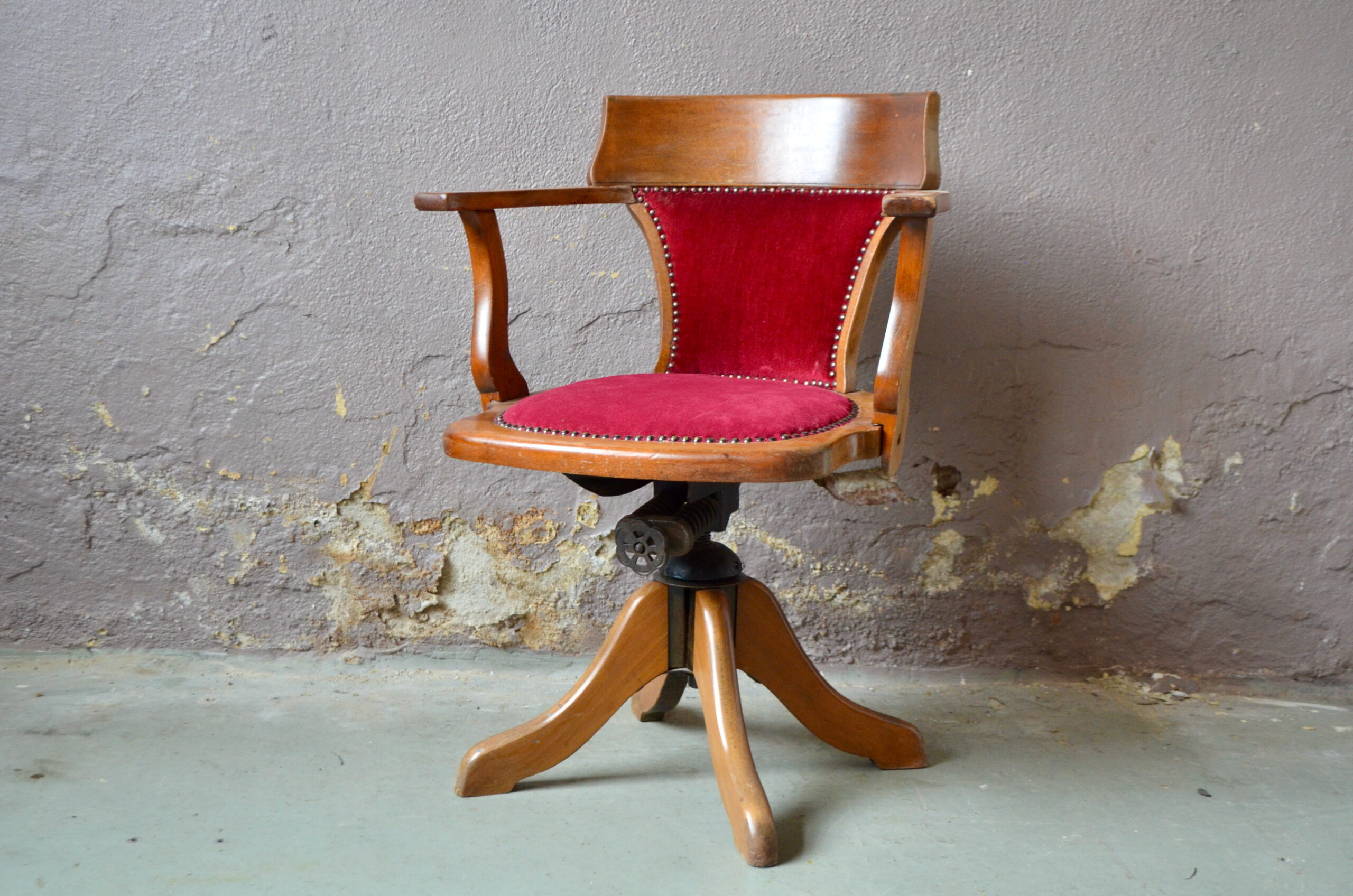 Fauteuil de bureau américain Neil - L'atelier Belle Lurette