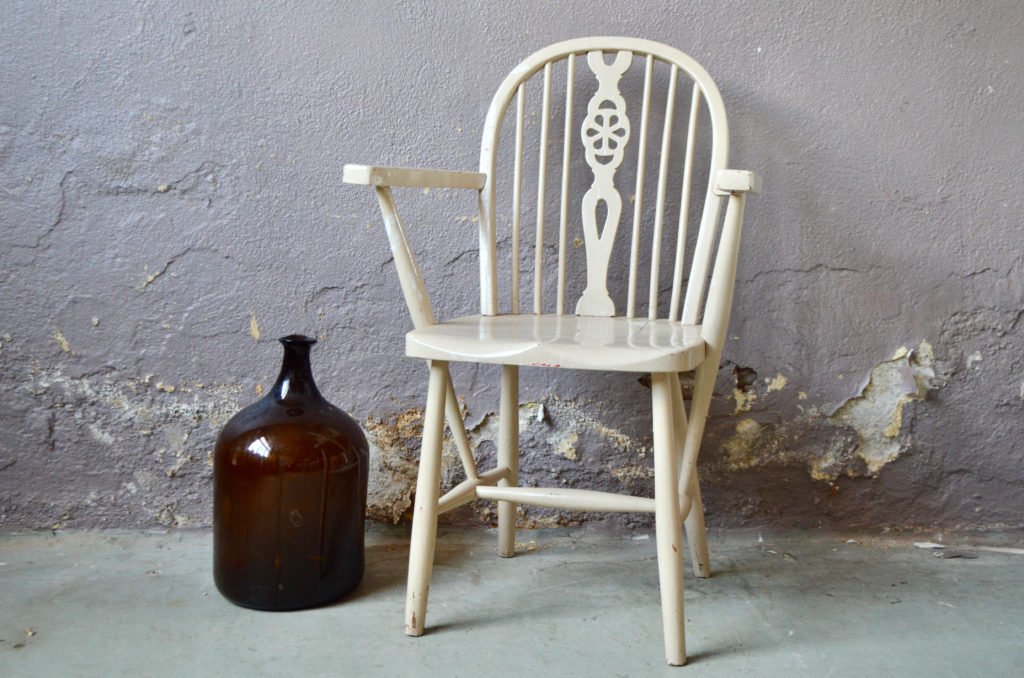Fauteuil Windsor blanc Fauteuil Windsor blanc