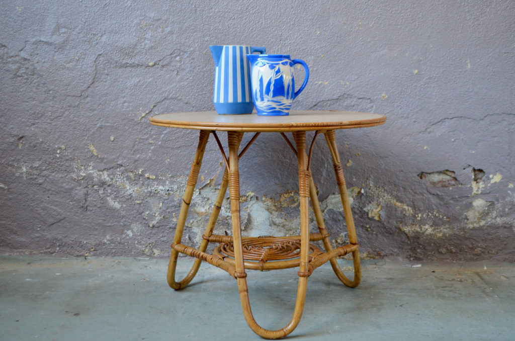 Table basse en rotin Audie Table basse en rotin Audie