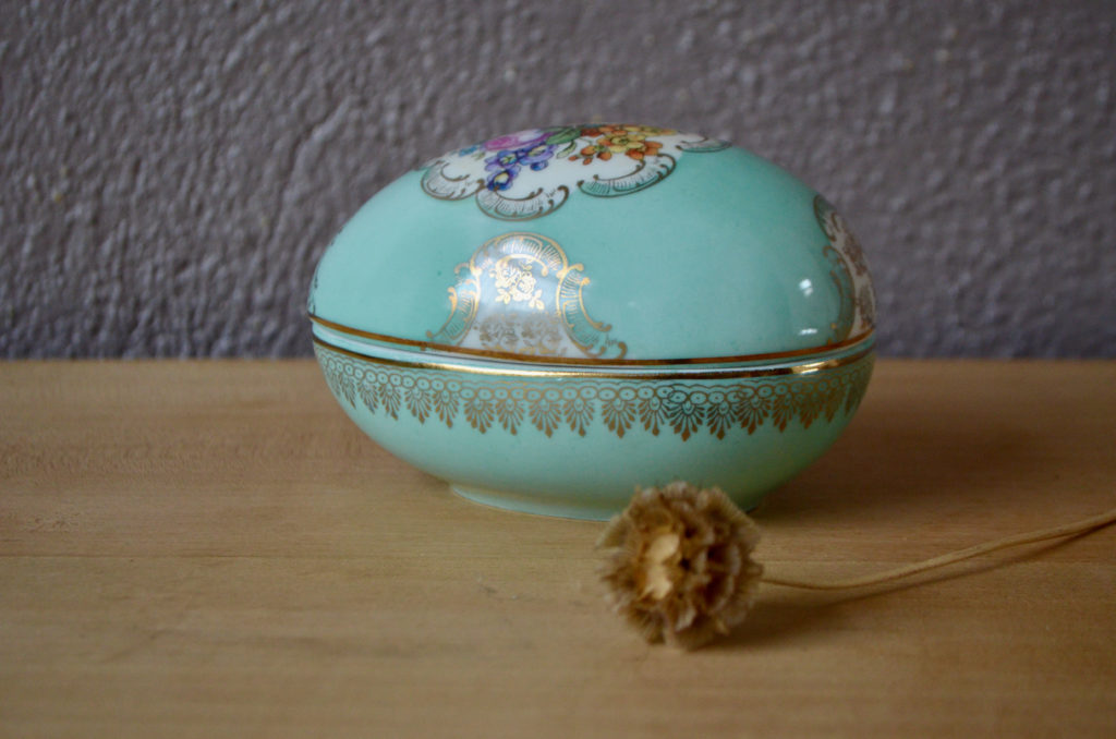 Boite à bijoux porcelaine de Meissen