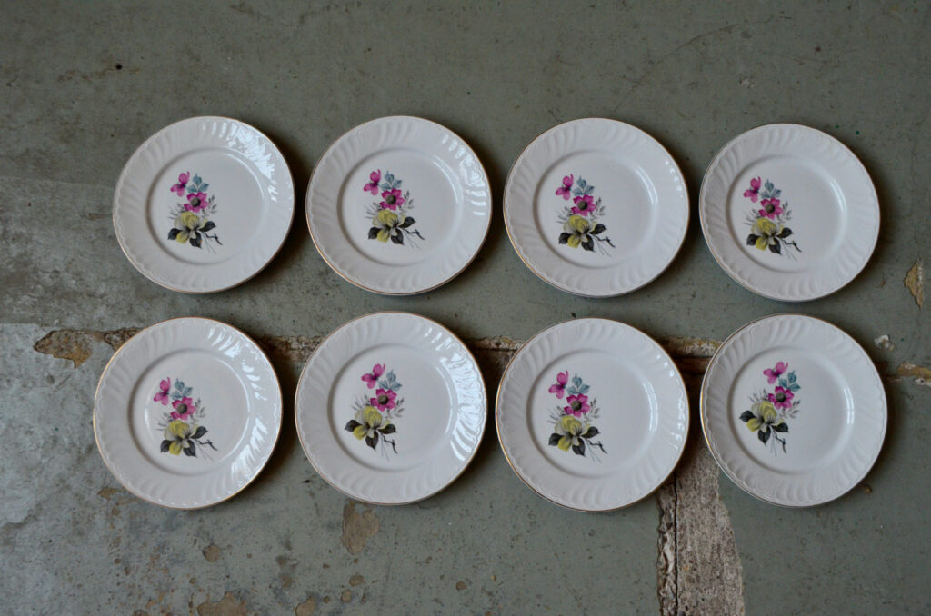 Assiettes bohème K&G Lunéville Badonwiller Assiettes bohème K&G Lunéville Badonwiller