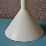 Lampe de bureau blanche vintage space age Brillant Leuchten
