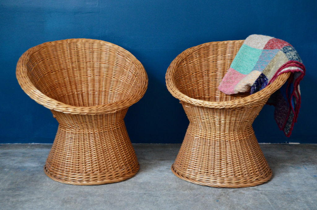 Fauteuil diabolo adulte en rotin Fauteuil diabolo adulte en rotin