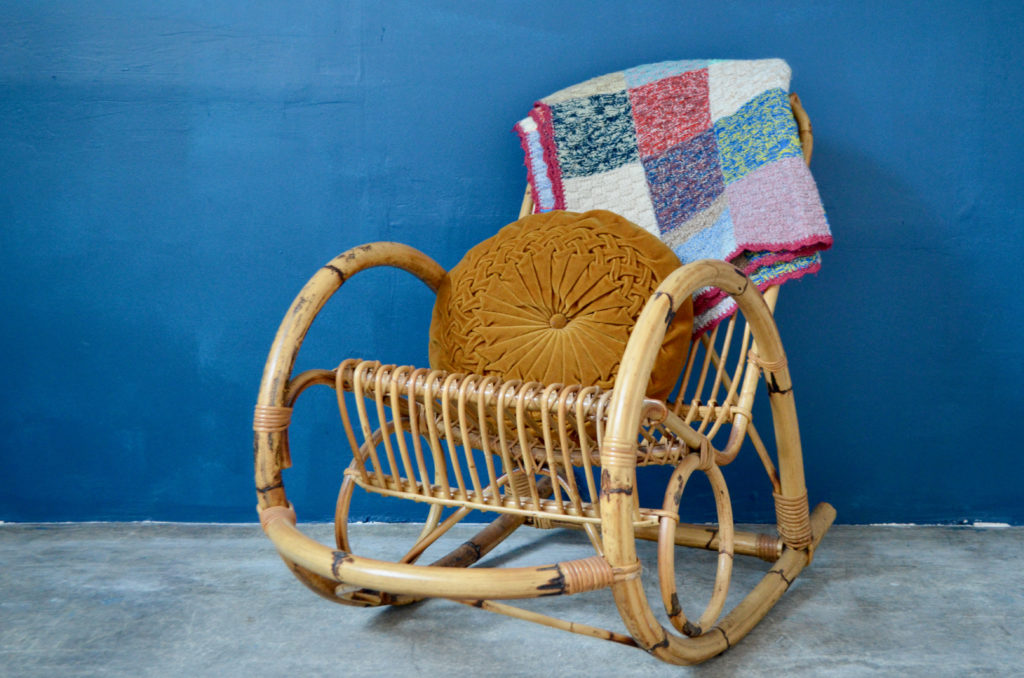 Rocking chair en rotin Jacques Rocking chair en rotin Jacques