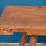 Banc en bois rétro bohème vintage antic wooden bench bohemian deco rustique