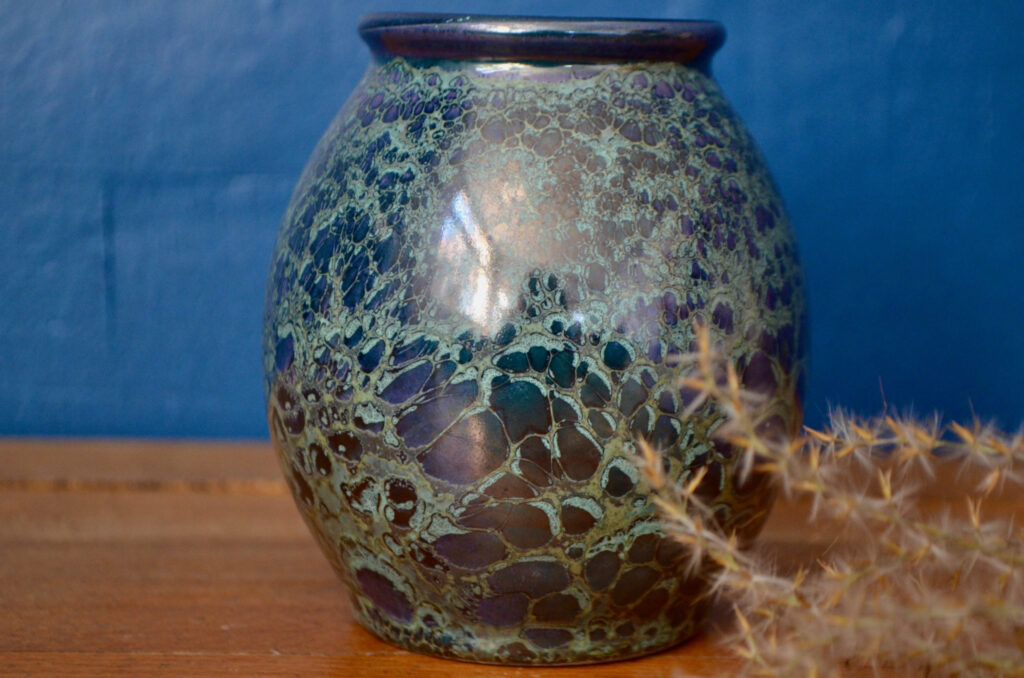 Vase aux émaux cristallisés Vase aux émaux cristallisés