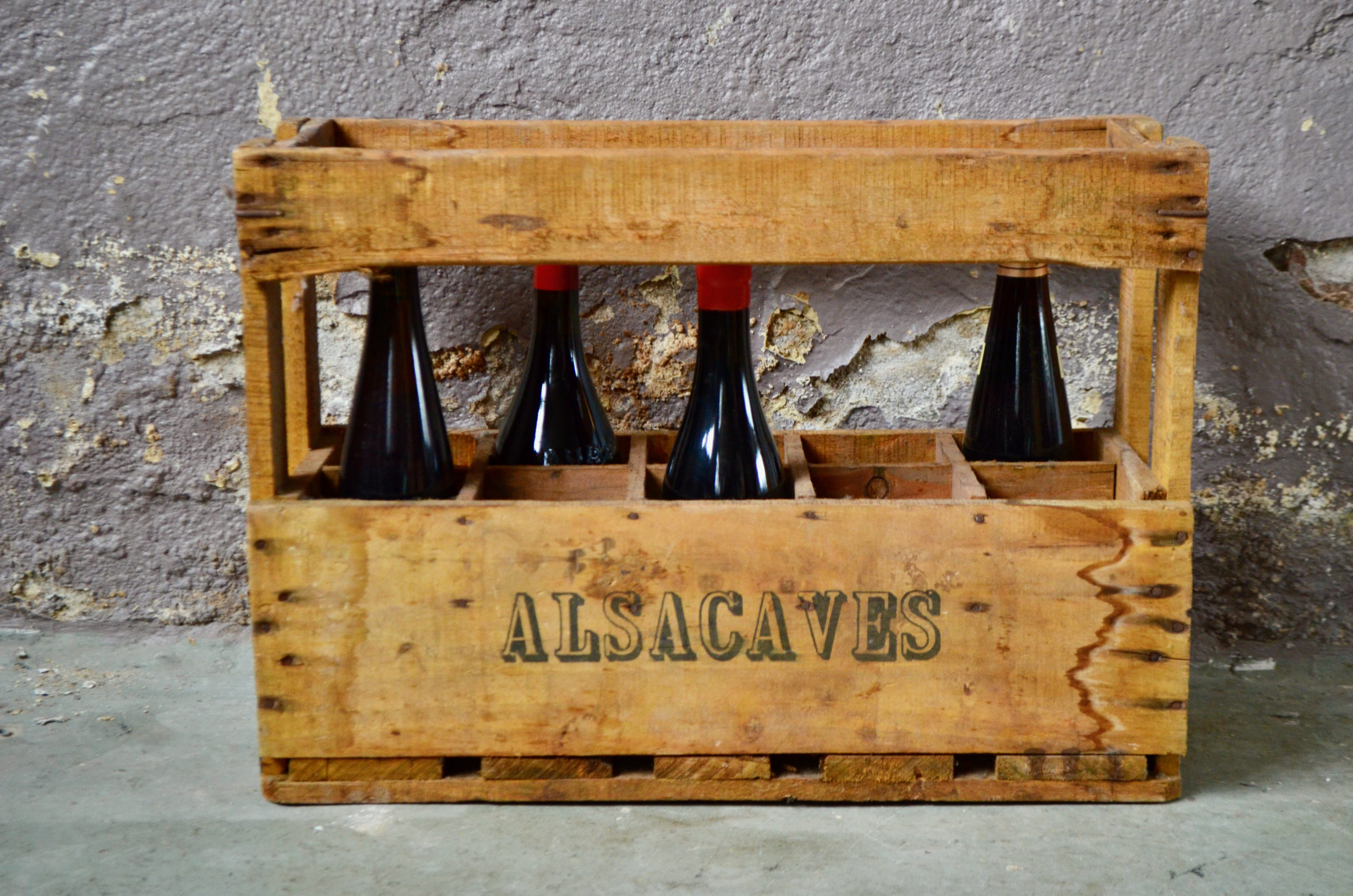 Casier à bouteilles Alsacave - L'atelier Belle Lurette, Rénovation de  meubles vintage