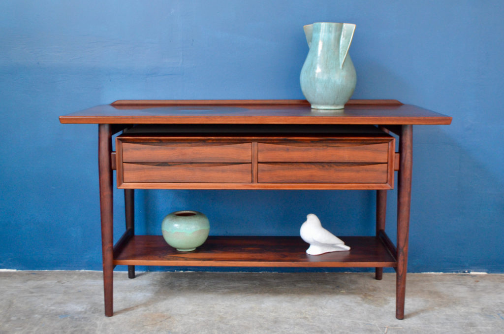 Console Arne Vodder en palissandre Console Arne Vodder en palissandre