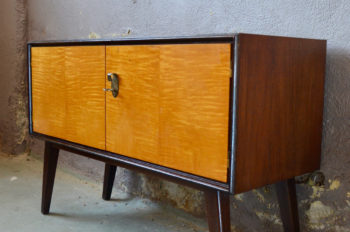 Petite enfilade meuble TV Hifi commode de salon années 60 vintage rétro