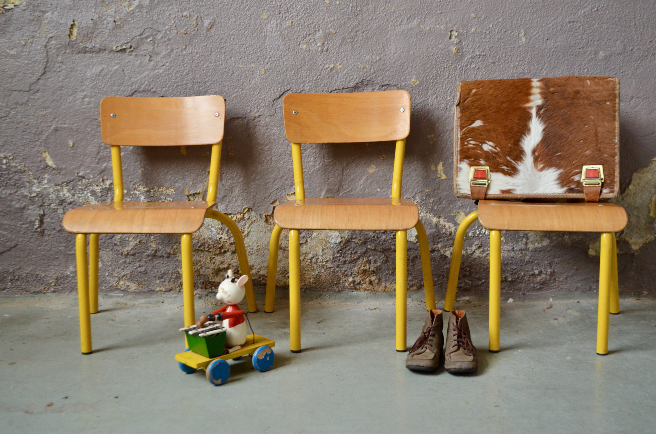 Chaise enfant Helga - L'atelier Belle Lurette, Rénovation de