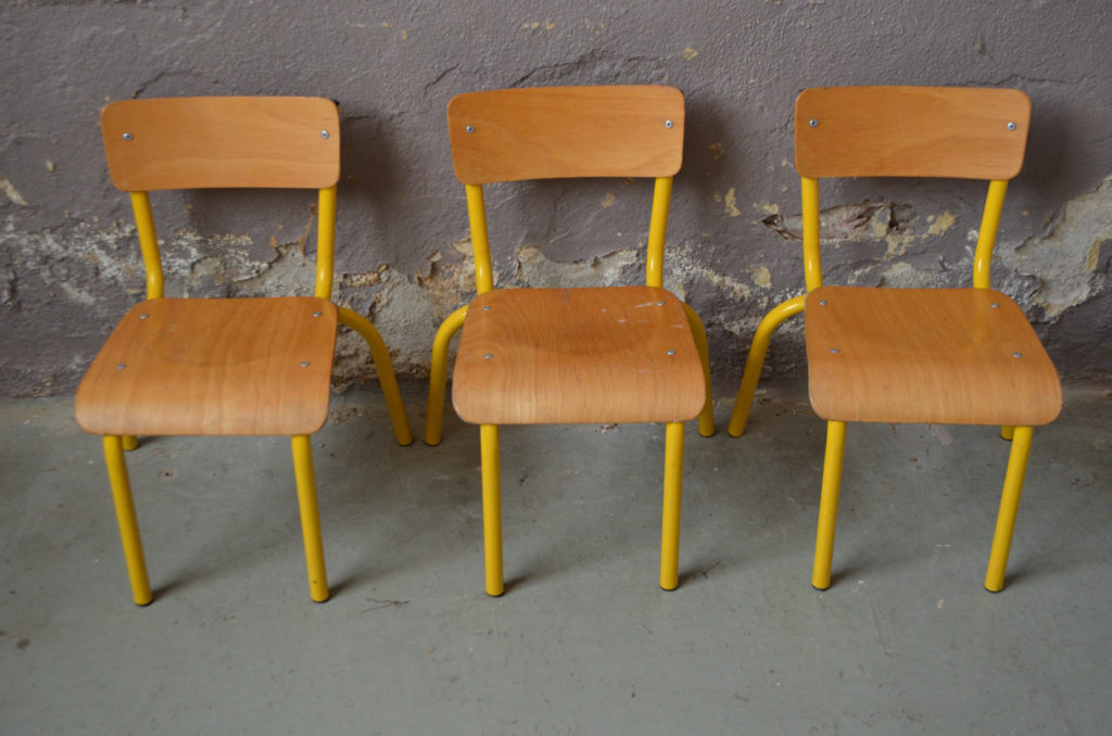 Chaise enfant Olfa - L'atelier Belle Lurette, Rénovation de meubles vintage