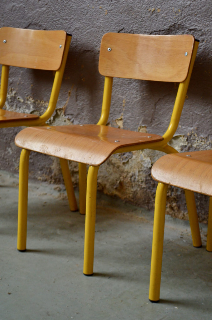 Chaise enfant Olfa - L'atelier Belle Lurette, Rénovation de meubles vintage