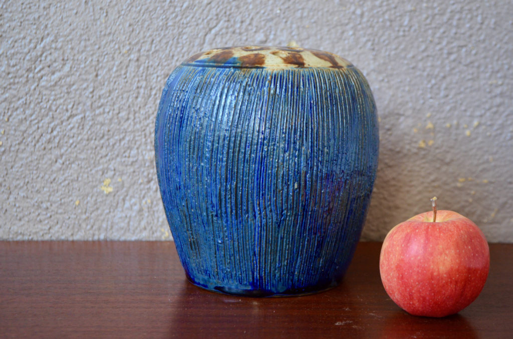 Vase Tulipier ou pique-fleurs de Joseph Talbot en grès de la Borne Vase Tulipier ou pique-fleurs de Joseph Talbot en grès de la Borne
