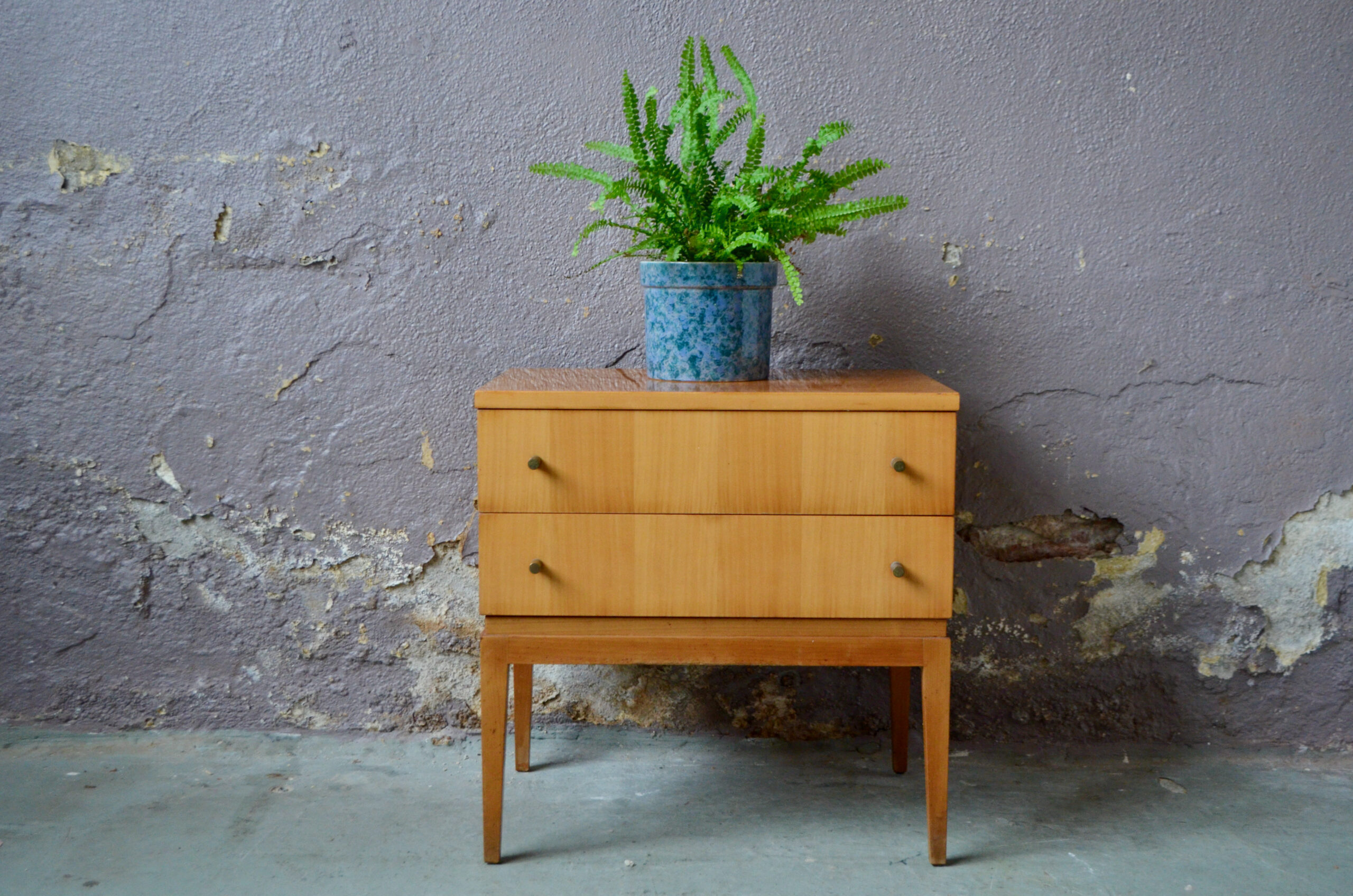 Table de chevet Aubert - L'atelier Belle Lurette, Rénovation de meubles  vintage